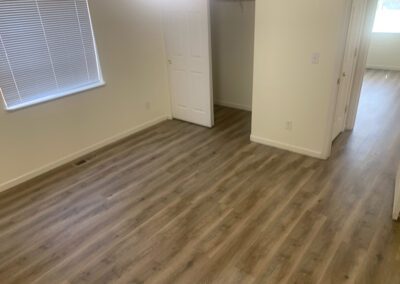 Custom bedroom flooring